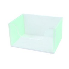 햄스터 목욕통 겸용 사각 아크릴 화장실, 연두, 1개