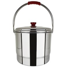 Namsun IH電磁爐兩用不鏽鋼湯鍋 34cm, 1個, 銀色