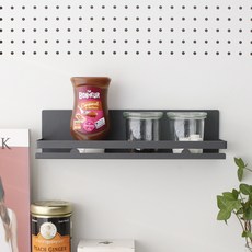 Dimon 韓國製鐵製磁吸式多功能置物架 寬版, 灰色