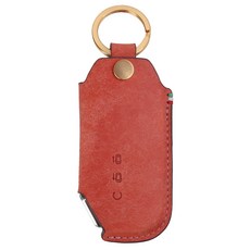 모런 가죽 스마트 키케이스 7버튼 기아047, 로즈핑크