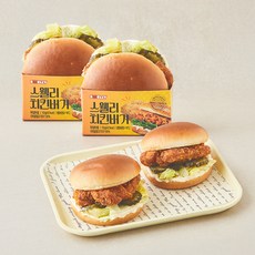 스웰리 치킨버거, 152g, 2개