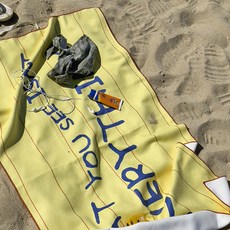 Rugum Sunny Note 海灘巾 180 x 130 cm, 1個, 混色