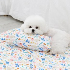 ITS DOG 寵物人造絲涼感墊 春日小熊, 混合色