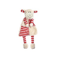 패치워크펫 강아지 보들보들 삑삑이 인형 장난감 45cm, 1개
