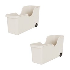 Block Mart 廚房桌面收納籃 TYPE 2, 2個, 單一顏色