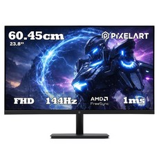 픽셀아트 FHD 144HZ IPS 모니터 블랙, 60.45cm, PA2414F(무결점)