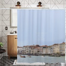 노르딕 심플 욕실 샤워커튼 타입1 180 x 180 cm L22, 1개