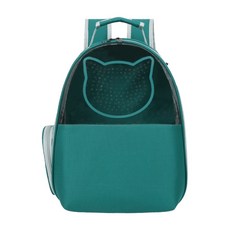 YOU&ME 반려동물 이동가방 백팩, 그린, 1개