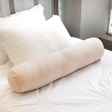 MaMaison 안고자는 바디필로우 롱바디 쿠션커버 CSMJ24, 핑크