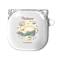 PoKeMoN 寶可夢 蠟筆風 Galaxy Buds Pro/Live 透明硬殼, 蠟筆風卡比獸, 單一商品