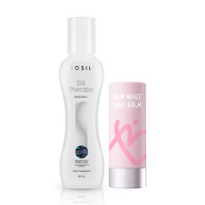BIOSILK Silk Therapy 絲洛比 護髮精華 60ml+眼部保濕霜組, 1組