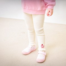 mollimelli 兒童 Love Macaron 羅紋內搭褲