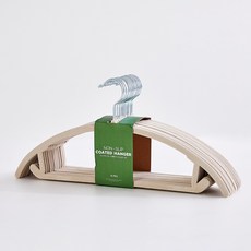 Modern House 防滑無痕針織天鵝絨衣架 15入, 1個, 米色