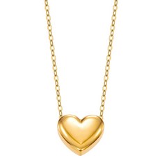 GOLDPANG 女款18k飽滿愛心項鍊