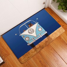 Allove Home 狗狗賽車門墊, TYPE2