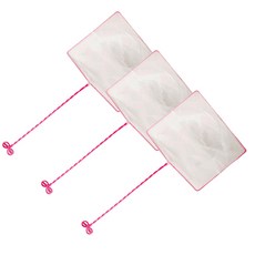 [Mimine Aqua] 方形撈網 粉紅色 大型, 3個