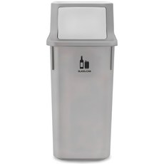 LIVENS 多功能家用分類回收桶 60L, 灰色