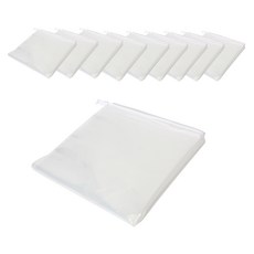 끈조임 보관 비닐봉투 중형 50 x 65 cm, 투명, 10개