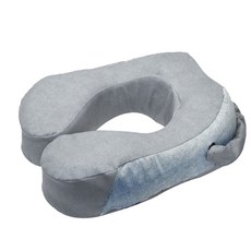 코티드 시즌2 무지 뉴 걸이형 목쿠션, 플래티넘실버, 1개