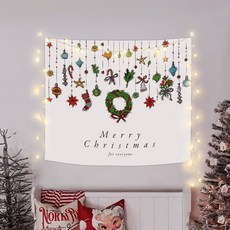 상상후 크리스마스 패브릭 포스터, 메리크리스마스