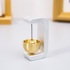 恩熙魔法療癒磁鐵玄關門鈴, 金屬銀