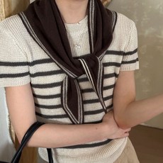 Moirbella 女款牛仔迷你披肩圍巾