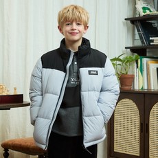YALE KIDS 兒童款 Yale 撞色鋪棉外套 YJCPJPE43335