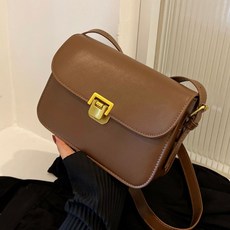 연이랜드 베이직 디자인 스퀘어 숄더백