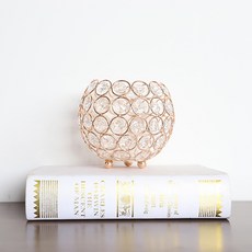 Blue Kai室內裝飾燭台 15cm, 金黃色