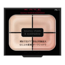 KATE 凱婷 嫩顏澎澎眼頰盤 PK-1, 暖桃粉, 1件