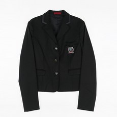 校服Mall灰色線條三鈕扣校服夾克