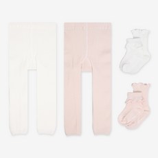 HI BABY CLUB 孩童可愛褲襪 2入+襪子 2雙