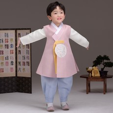 TheyeHanbok 男童款Nuri聖餐兒童韓服套裝 927