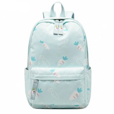 JH Company 胡蘿蔔印花後背包, 藍色