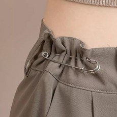 베노 대형 침대 옷 고정 옷핀 브로치 10cm, 실버, 10개