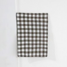 까사베르데 미유 베이직 패브릭 콘센트 커버 전선 가리개, 초코