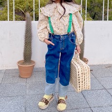 Bienvenue兒童款Mel Bang牛仔褲