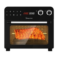 韓國 Magic Chef 氣炸烤箱 自行安裝 黑色, MOV-23L