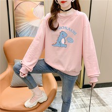 dinosaur 공룡 프린팅 맨투맨 임산부 상의 임부복