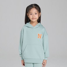 NASA KIDS 兒童日常毛圈連帽T恤 男女通用