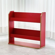 맘스보드 리셰 Riche 미니 전면 책장, 루비레드