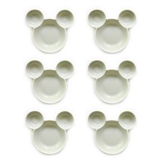 오체어스 곰돌이 접시, 그린, 6개