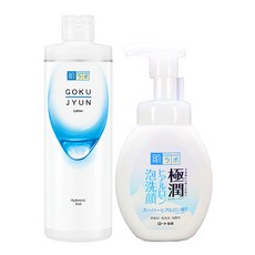 HADALABO 保濕乳液 500ml+保濕洗面乳 160ml, 1套