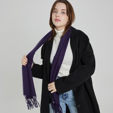 풋온 무지 심플 컬러 머플러