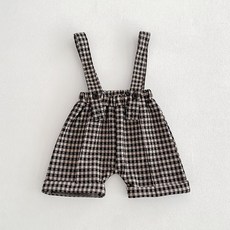 JOYMULTI MK 兒童褶飾拍攝吊帶短褲