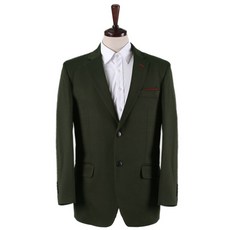 제제옴므 大尺碼休閒兩粒扣外套