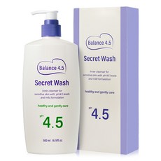 TOUCH ME 女性平衡4.5私密清潔露, 1個, 500ml