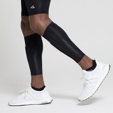 ENERSKIN E75 壓縮小腿套 2入組, 黑色, 1套