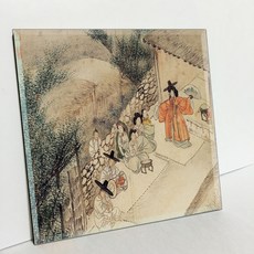 TDP 名畫磁磚 E24 申潤福 巫女神舞