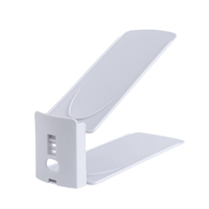 Mampis 防污染鞋櫃角度可調鞋架灰色, 10個